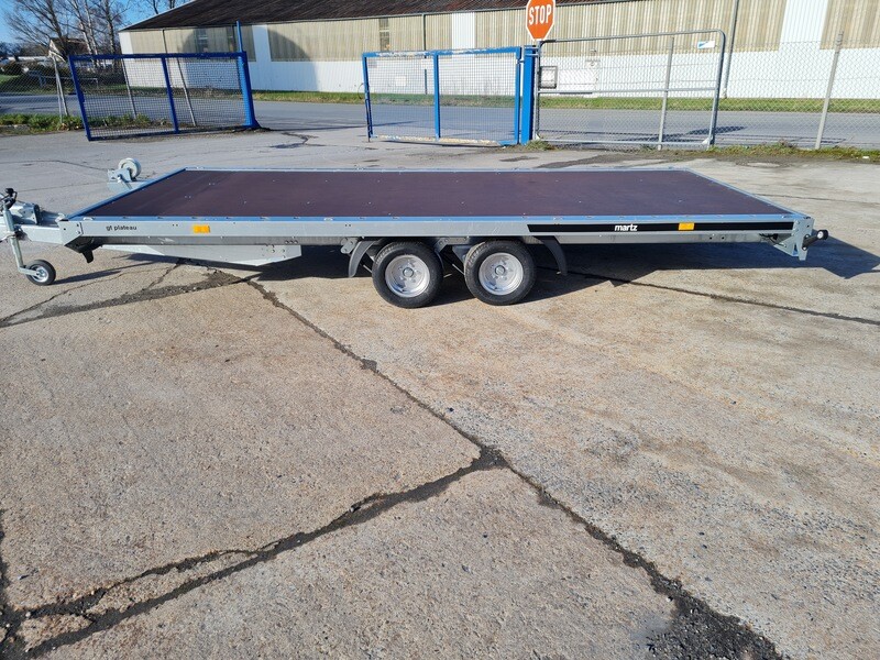 Autoanhänger Plattformanhänger Autotrailer Hochlader 4,00m x 2,11m 2700kg ⭐NEU⭐
