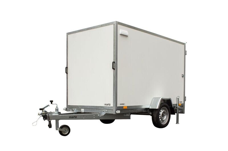 Martz Autoanhänger Kofferanhänger 2,50m x 1,25m x 1,50m 750kg 1-Achser mit Doppelflügeltüren⭐NEU⭐