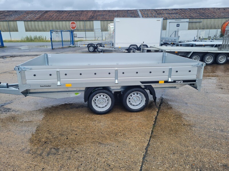 Autoanhänger Hochlader Kastenanhänger 3,25m x 1,71m 2700kg mit Alubordwände⭐NEU⭐