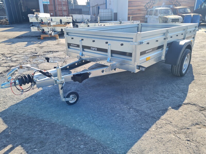 Martz Autoanhänger Tieflader Kastenanhänger 2,64m x 1,26m 1300kg⭐NEU⭐