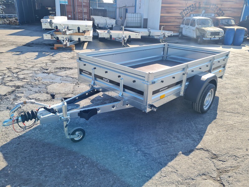 Autoanhänger Tieflader Kastenanhänger 2,64m x 1,50m 1500kg⭐NEU⭐