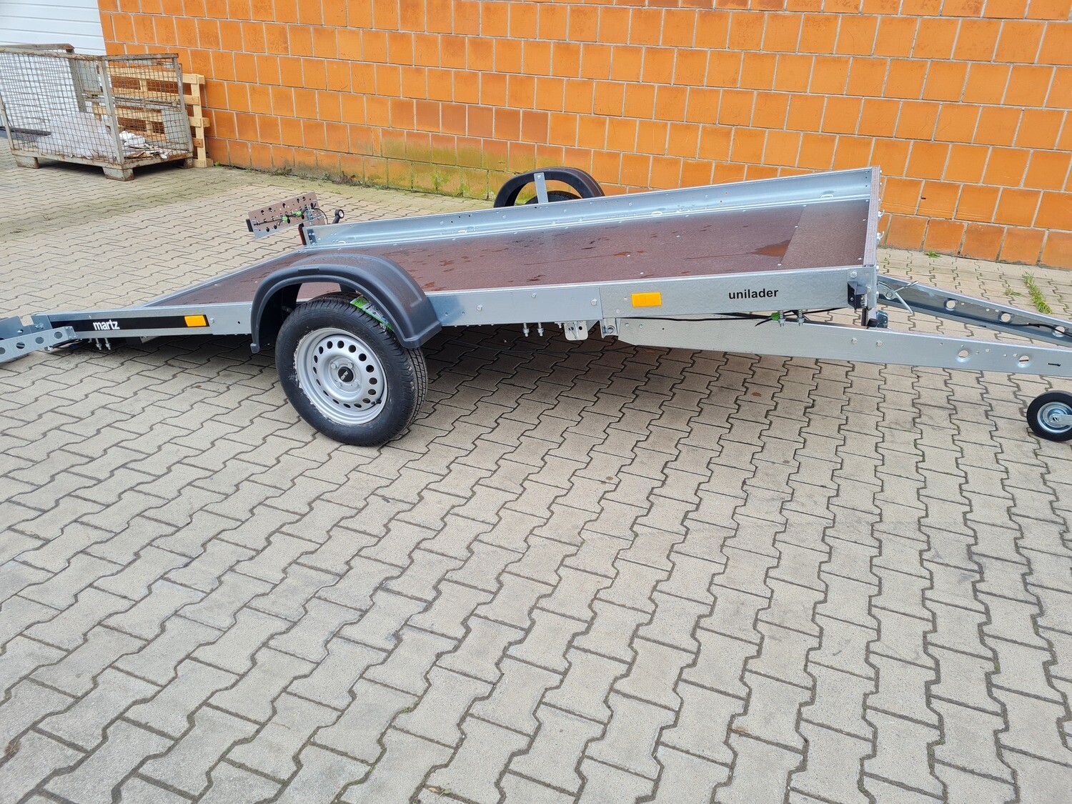 Autoanhänger Plattformanhänger kippbar 2,95m x 1,63m 750kg⭐NEU⭐