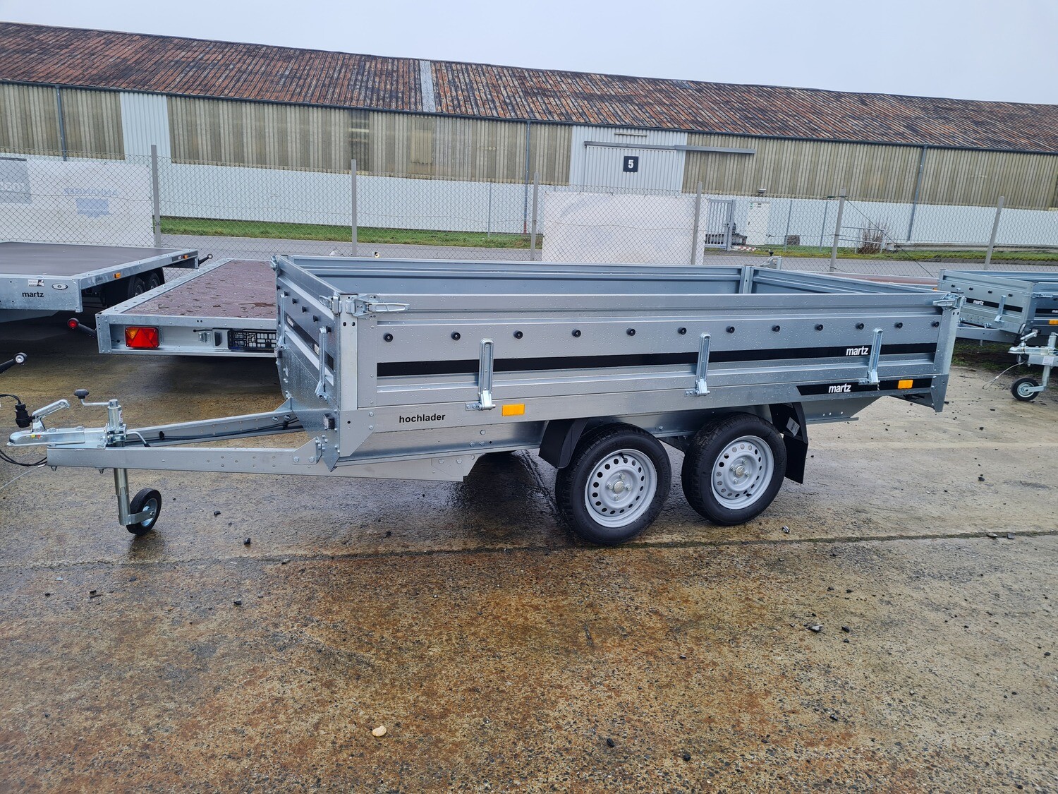 Autoanhänger Hochlader Kastenanhänger  3,00m x 1,52m 750kg⭐NEU⭐