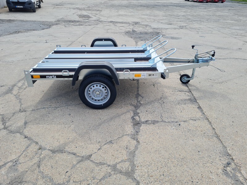 Autoanhänger Motorradanhänger für 3 Motorräder kippbar 750kg⭐NEU⭐