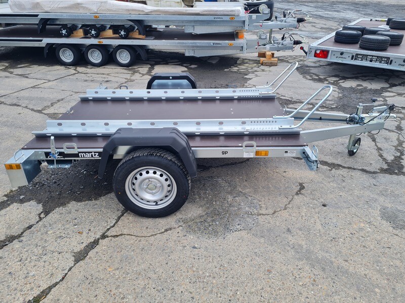 Autoanhänger Motorradanhänger für 2 Motorräder kippbar 750kg⭐NEU⭐
