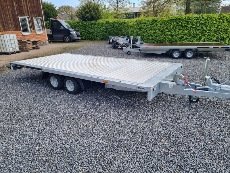 Autoanhänger Autotrailer Plattformanhänger Hochlader 4,0m x 2,11m 3000kg mit Aluboden⭐NEU⭐