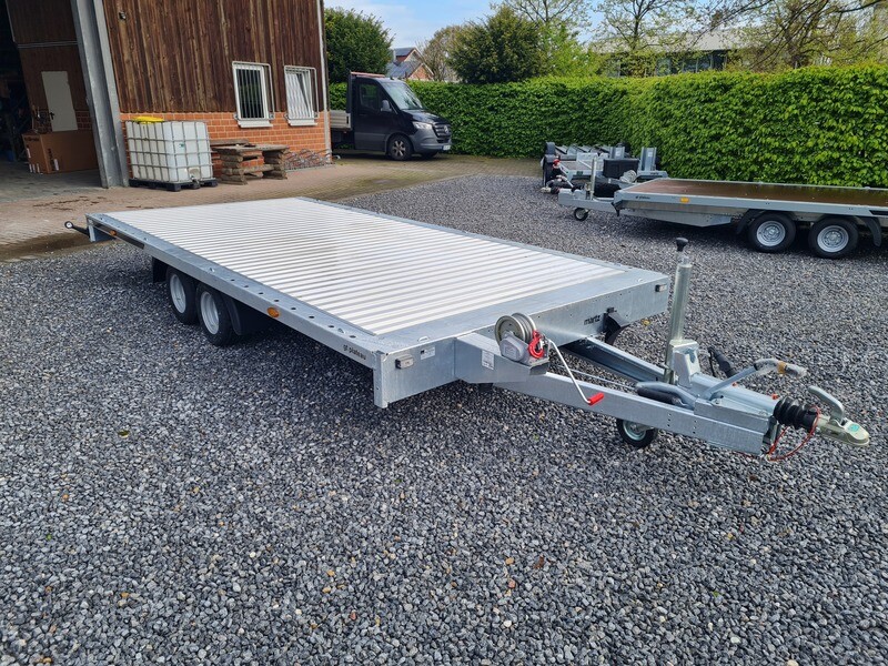 Autoanhänger Autotrailer Plattformanhänger Hochlader 5,07m x 2,11m 2700kg mit Aluboden⭐NEU⭐