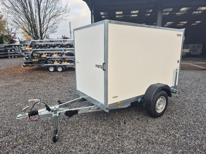 Martz Autoanhänger Kofferanhänger 2,50m x 1,25m x 1,50m 1300kg mit Doppelflügeltüren⭐NEU⭐