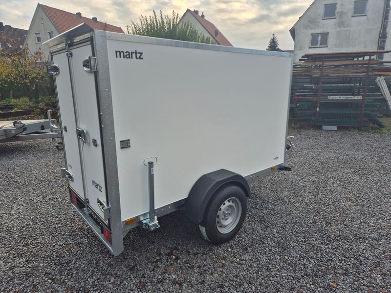 Martz Autoanhänger Kofferanhänger 2,50m x 1,25m x 1,50m 1500kg mit Doppelflügeltüren⭐NEU⭐