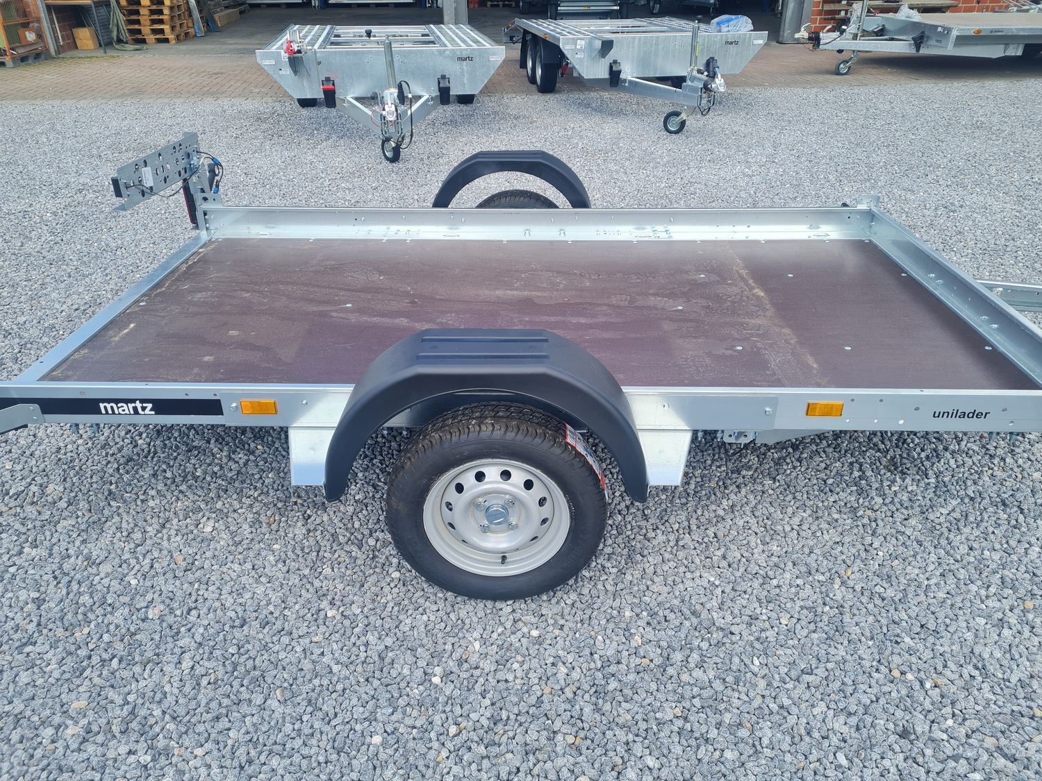 Autoanhänger Plattformanhänger kippbar 4,00m x 1,84m 1300kg⭐NEU⭐
