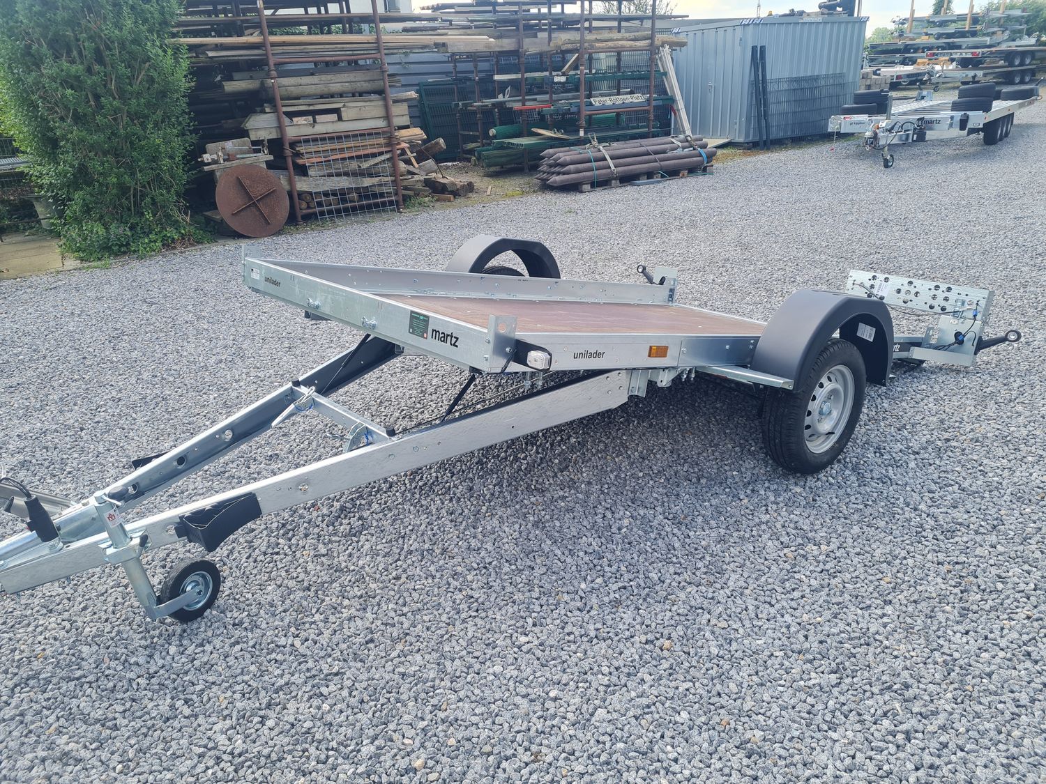 Autoanhänger Plattformanhänger kippbar 3,30m x 1,84m 1300kg⭐NEU⭐