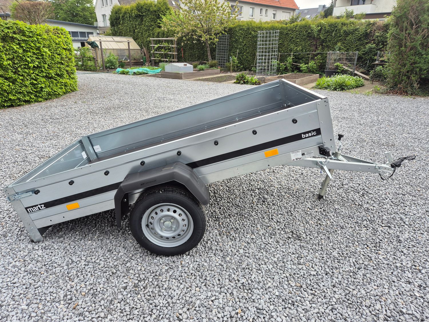Martz Autoanhänger Kastenanhänger kippbar 2,30m x 1,26m 750kg⭐NEU⭐