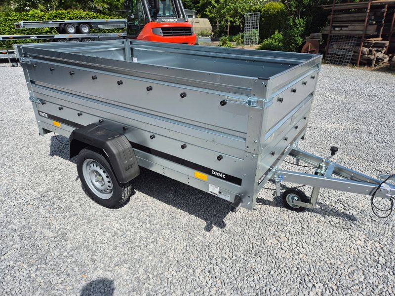 Martz Autoanhänger Kastenanhänger kippbar 2,01m x 1,26m 750kg + 400mm Bordwandaufsatz⭐NEU⭐