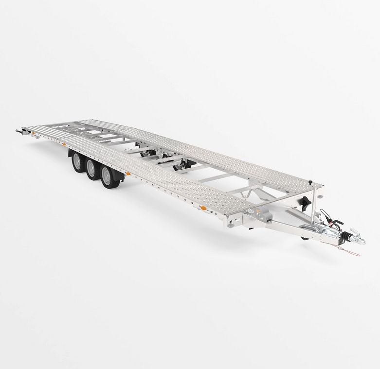 Martz Autoanhänger Autotransporter Trailer 8,50m x 2,16m 3,5t für 2 Autos abgesenke Ladefläche hinten⭐NEU⭐