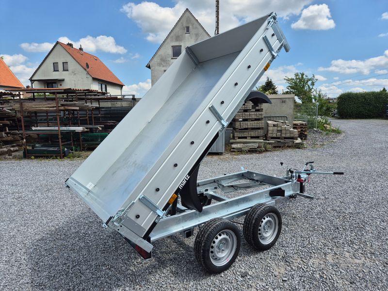 Rückwärtskipper Kipper Hochlader mit Alubordwänden 2-Achser 2,53m x 1,52m 2,0t⭐NEUES MODELL⭐