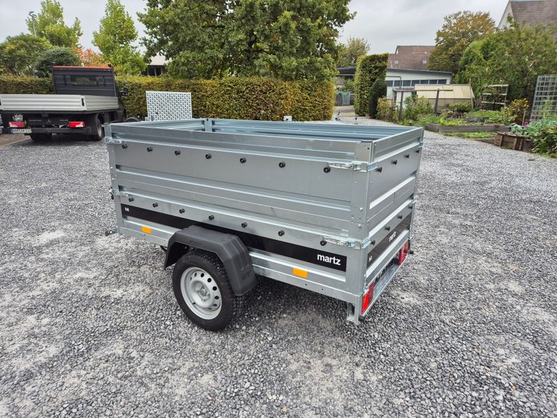 Autoanhänger Kastenanhänger mit Bordwand 2,01m x 1,06m 750kg⭐NEU⭐