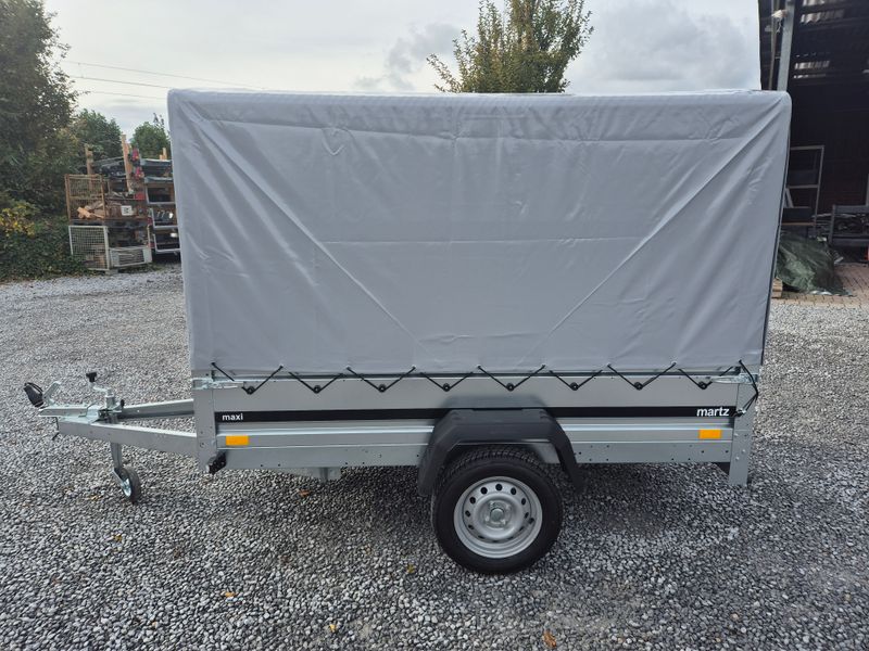 Maxi 230 Autoanhänger Kastenanhänger kipp Plane 2,30m x 1,26m_750kg⭐NEU⭐