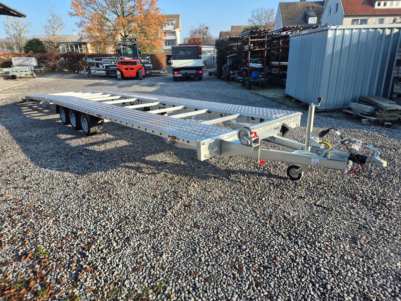 Martz Autoanhänger Autotransporter Trailer 8,50m x 2,16m 3,5t für 2 Autos abgesenke Ladefläche hinten⭐NEU⭐