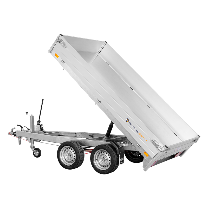 Saris Rückwärtskipper Kipper Anhänger 306 x 170 cm 2700kg⭐NEU⭐