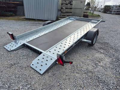 Autoanhänger Autotrailer Autotransporter kippbar 3,52m x 1,82m 1800kg 100kmh Zulassung⭐NEU⭐