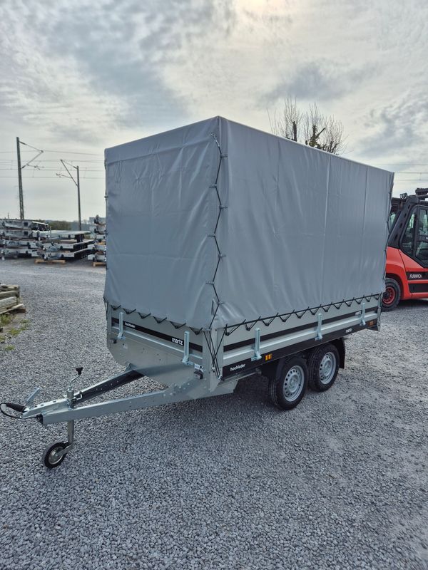 Autoanhänger Hochlader Planenanhänger 3,0m x 1,52m x 1,80m 750kg mit Plane⭐NEU⭐
