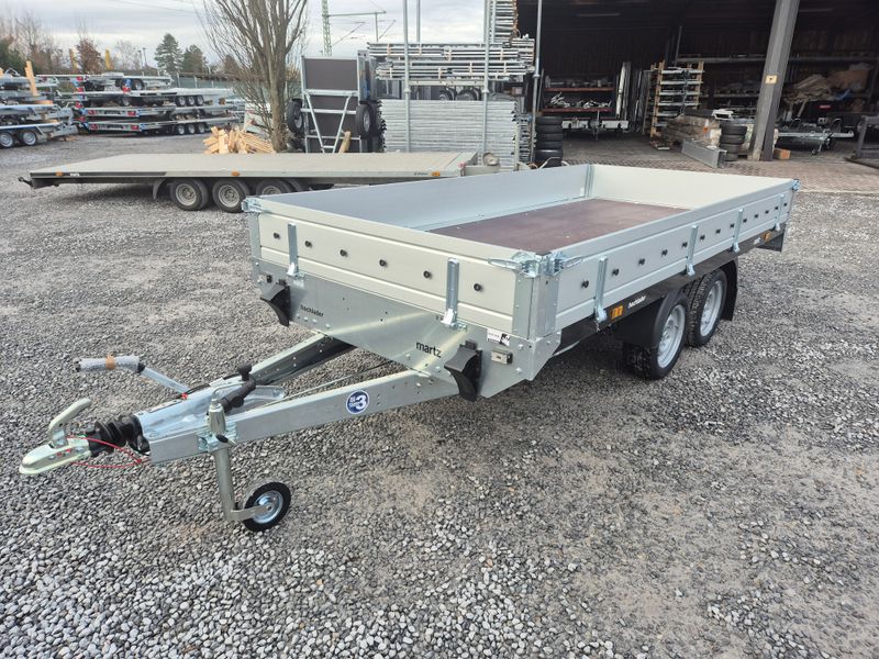 Autoanhänger Hochlader Kastenanhänger 3,25m x 1,71m 2000kg mit Alubordwände⭐NEU⭐