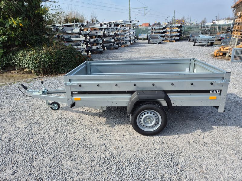 Martz Autoanhänger Kastenanhänger Tieflader kippbar 2,64m x 1,26m 750kg⭐NEU⭐