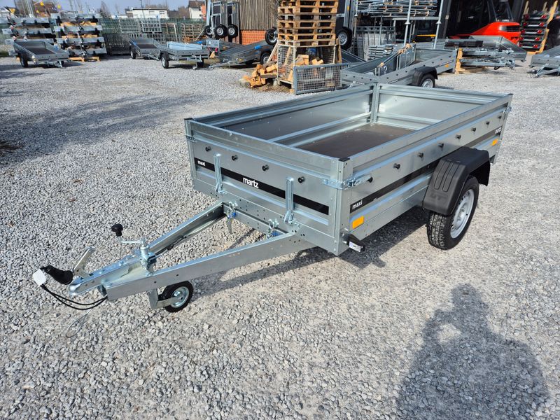 Martz Autoanhänger Kastenanhänger Tieflader kippbar 2,30m x 1,26m 750kg⭐NEU⭐