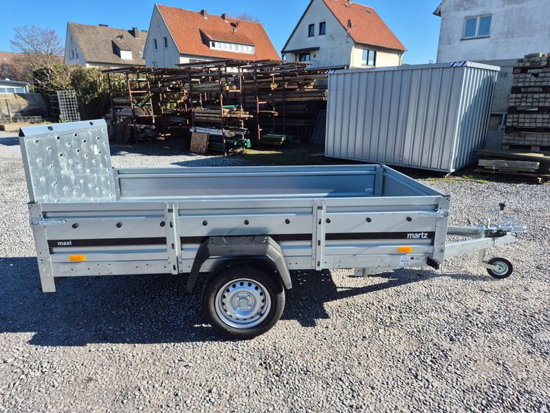 Autoanhänger Kastenanhänger Tieflader kippbar mit Rampe 2,30m x 1,26m 750kg⭐NEU⭐