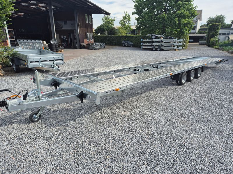 Martz Autoanhänger Autotransporter Trailer 8,50m x 2,16m 3,5t für 2 Autos gerade Ladefläche⭐NEU⭐