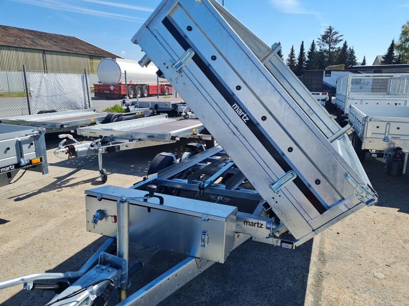 Autoanhänger Dreiseitenkipper Kipper 3,24m x 1,70m 3,0t mit Stahlbordwände⭐NEU⭐