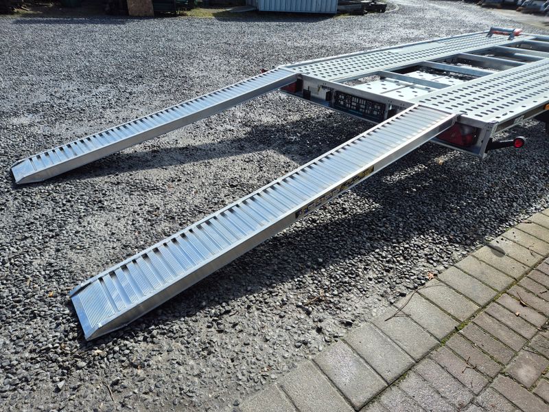 Auffahrrampen Alu Anhänger Paar 300cm x 35cm x 11,5cm 3710kg⭐NEU⭐