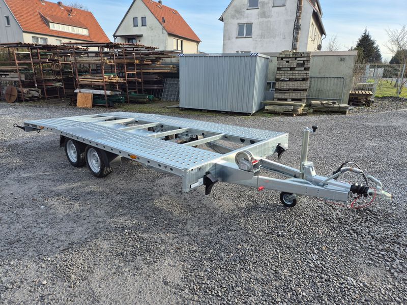Martz Autoanhänger Autotransporter Trailer 4,5m x 2,15m 3000kg 2-Achsen und abgesenkte Ladefläche hinten⭐NEU⭐⭐NEU⭐