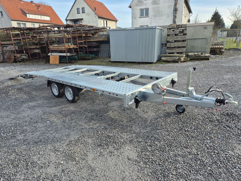 Martz Autoanhänger Autotransporter Trailer 4,5m x 2,15m 2700kg 2-Achsen und abgesenkte Ladefläche hinten⭐NEU⭐⭐NEU⭐