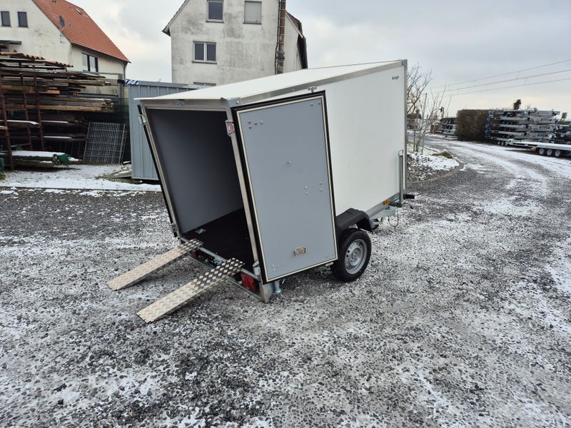 Autoanhänger Kofferanhänger kippbar 2,23m x 1,47m 750kg⭐NEU⭐