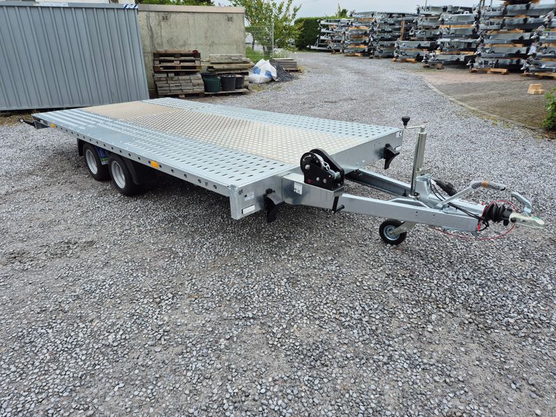 Martz Autoanhänger Autotransporter Trailer 4,5m x 2,15m 3000kg 2-Achsen mit Aluboden mittig⭐NEU⭐