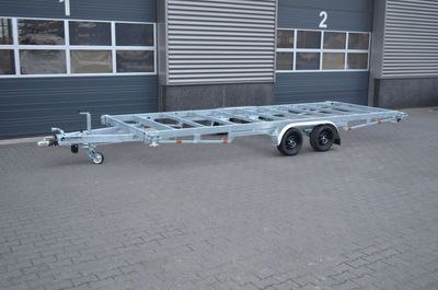20 Fuß Containeranhänger Autoanhänger 6,0m x 2,44m 3,5t Container Trailer⭐NEU⭐Vlemmix 20 ft 3500kg Containerchassis Containertransporter Transportanhänger Wechselbrückenanhänger Plattformanhänger