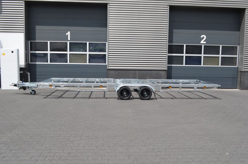 Tiny House Anhänger Fahrgestell Autoanhänger 6,60 x 2,44m 3500kg ⭐NEU⭐Vlemmix TH660 660cm x 244cm 3,5t Tiny House Chassis Hausanhänger Plattformanhänger Basisfahrgestell Tieflader für Tiny House Haus