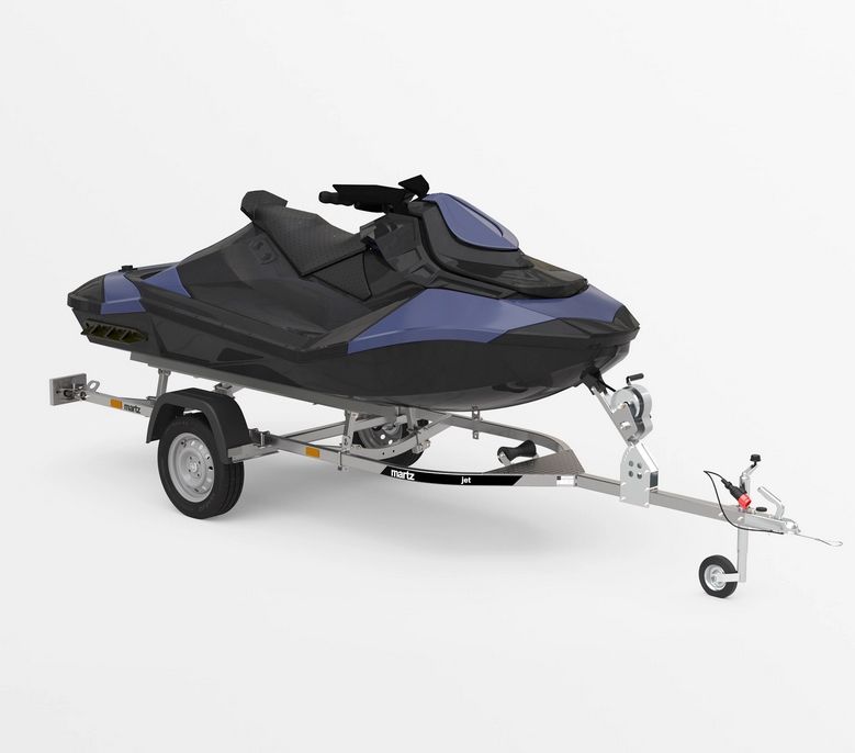 Jet Ski Anhänger Bootsanhänger Bootstrailer Trailer 750kg⭐NEU⭐Martz Jet Ski 0,75t Autoanhänger Bootstrailer Motorbootanhänger Marineanhänger Schiffstrailer Trailer für Yachten Bootanhänger