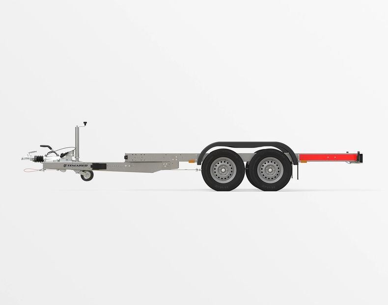 Generatoranhänger Geräteanhänger KVA Anhänger 3,0m x 1,36m 2700kg⭐NEU⭐ Temared 3000 mm x 1360 mm 2,7t Fahrgestell Tandemachser für Stromaggregatanhänger Kompressor Anhänger Pumpen &amp; Kompressoren⭐