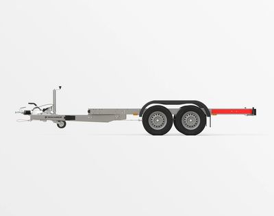 Generatoranhänger Geräteanhänger KVA Anhänger 3,0m x 1,36m 2700kg⭐NEU⭐ Temared 3000 mm x 1360 mm 2,7t Fahrgestell Tandemachser für Stromaggregatanhänger Kompressor Anhänger Pumpen & Kompressoren⭐
