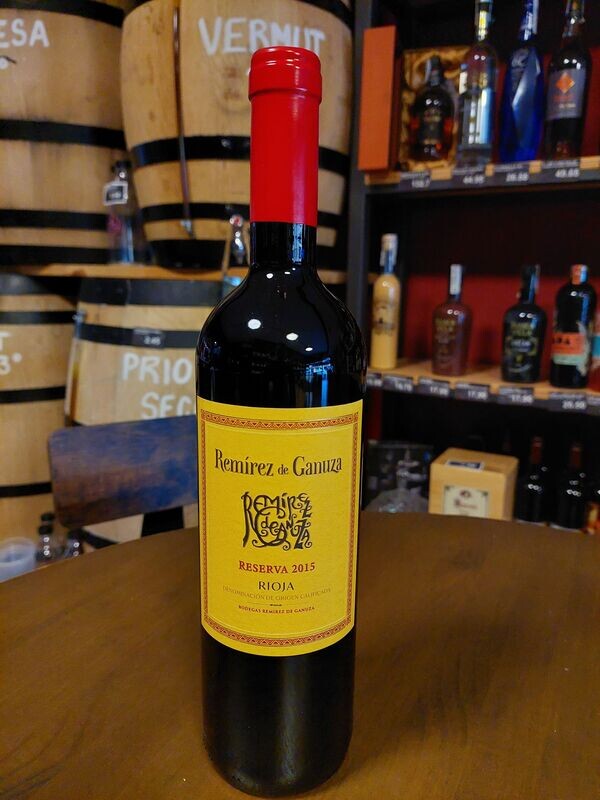 REMÍREZ DE GANUZA - RESERVA 2015 - D.O. RIOJA