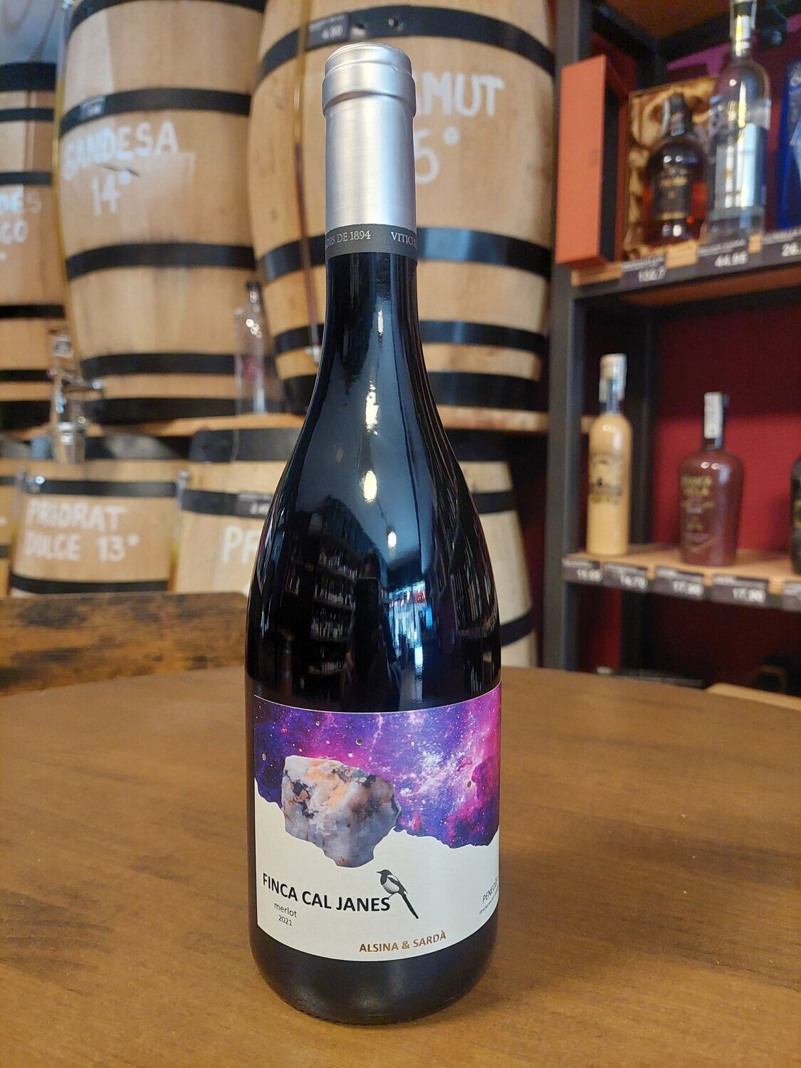 VINO TINTO FINCA CAL JANÉS 2021- D.O. PENEDÉS