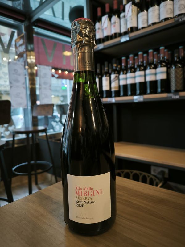 MIRGIN ROSÉ - RESERVA 2020  BRUT NATURE - D.O. CAVA