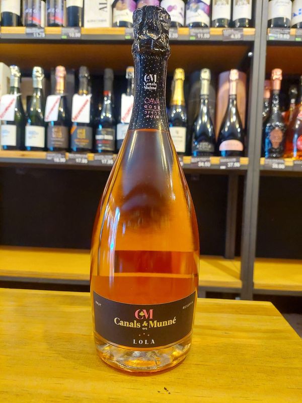 LOLA ROSÉ CANALS MUNNÉ-  BRUT RESERVA 2022 - D.O. CAVA