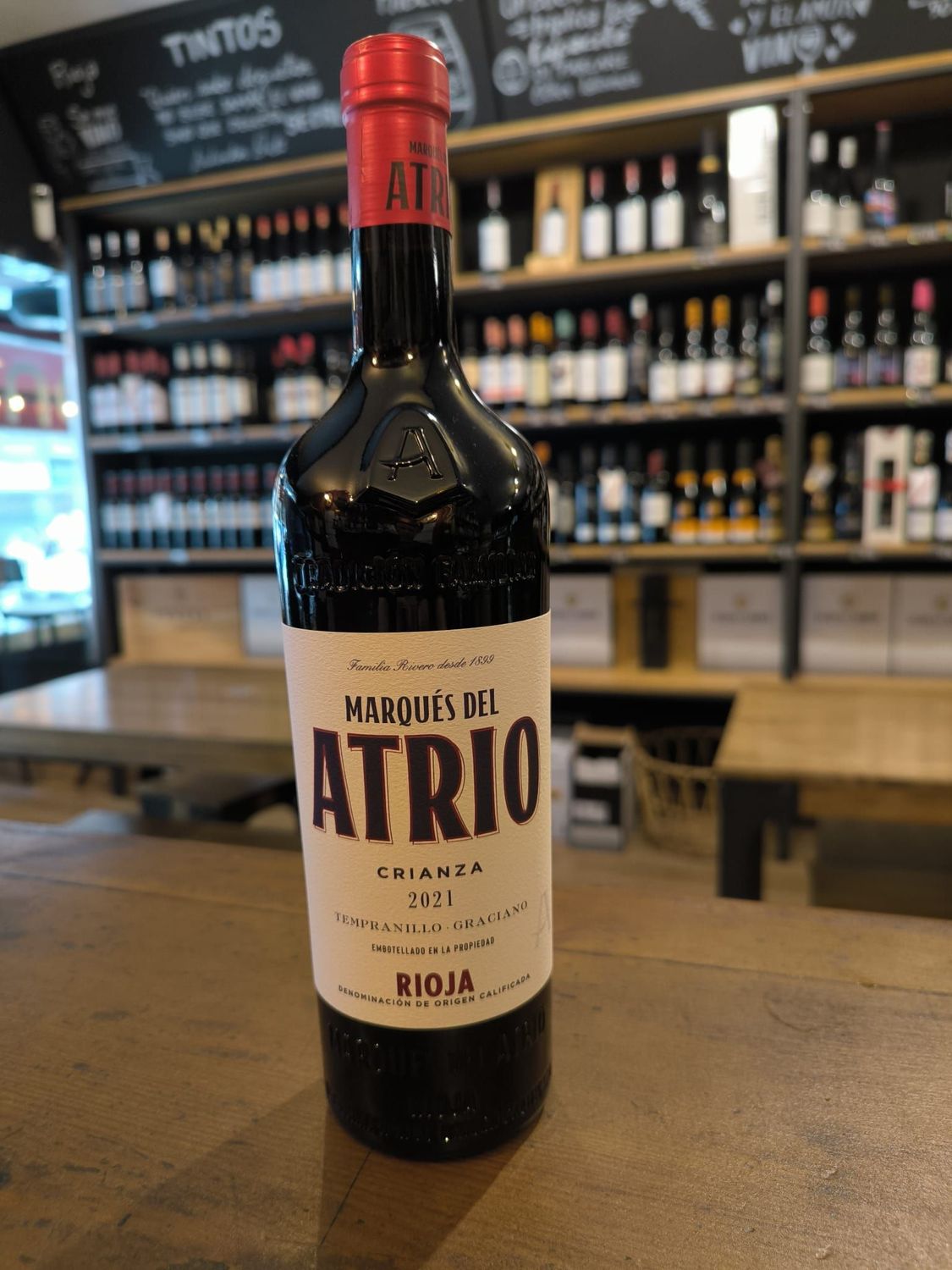 MARQUÉS DEL ATRIO - CRIANZA 2021 -D.O. RIOJA