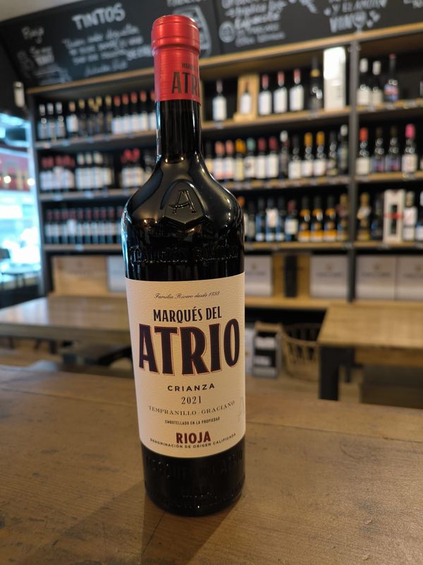 MARQUÉS DEL ATRIO - CRIANZA 2021 -D.O. RIOJA
