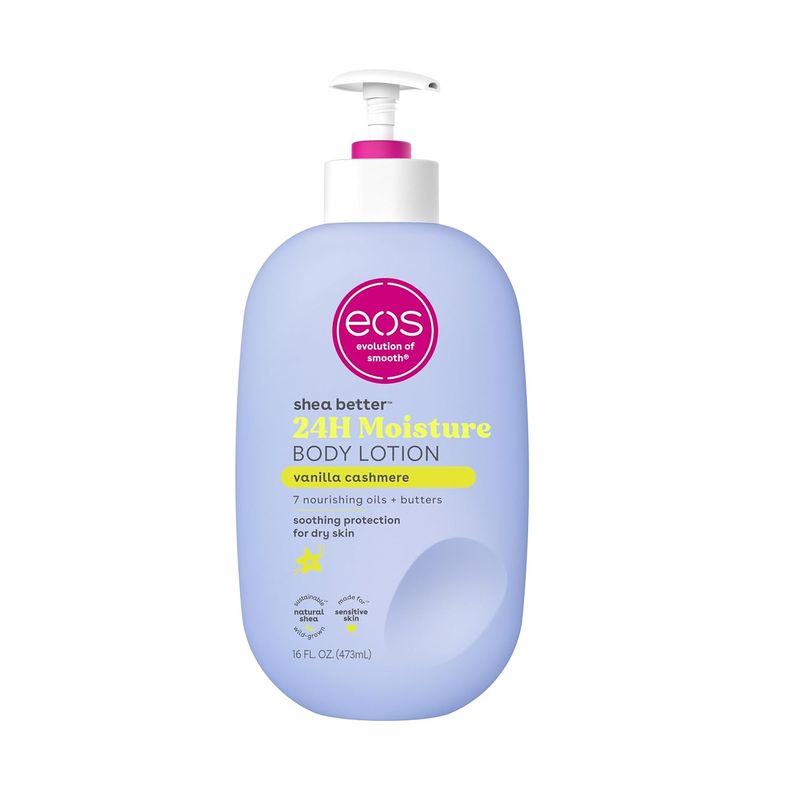 Shea Better Body Lotion- Vanilla Cashmere, 24-Hour Moisture Skin Care, Lightweight & Non-Greasy, Made with Natural Shea