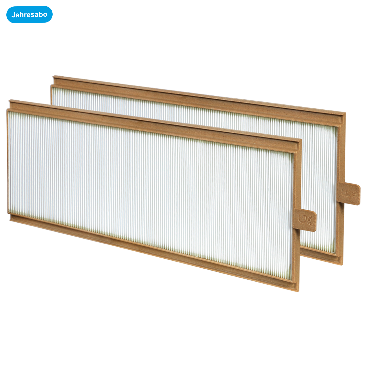 Zehnder ComfoAir 350 / 550 - G4 + F7 Ersatzfilter-Set Bio-Hoku (Jahresabo)