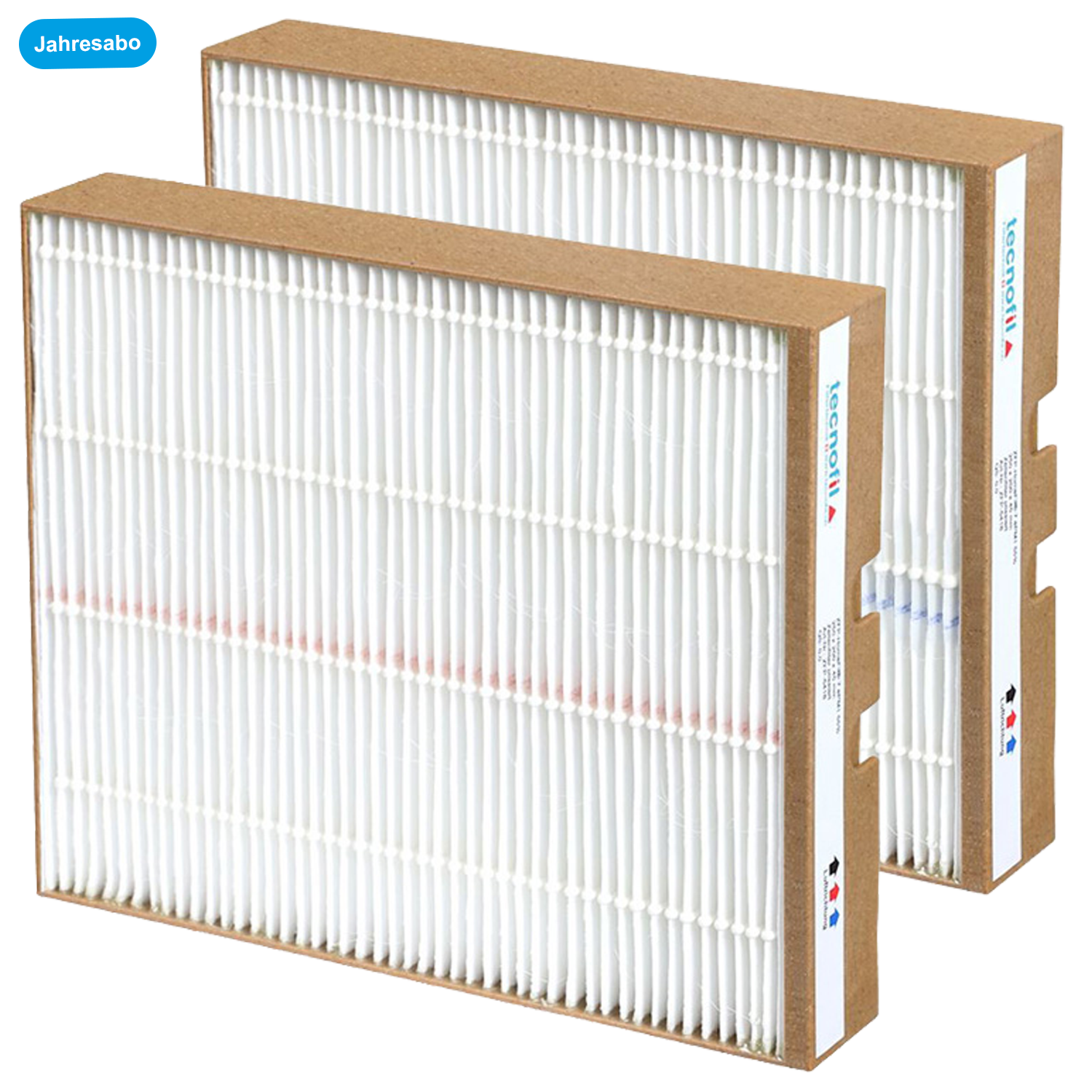 Zehnder ComfoAir 150 - G4 + F7 Ersatzfilter-Set Bio-Hoku (Jahresabo)